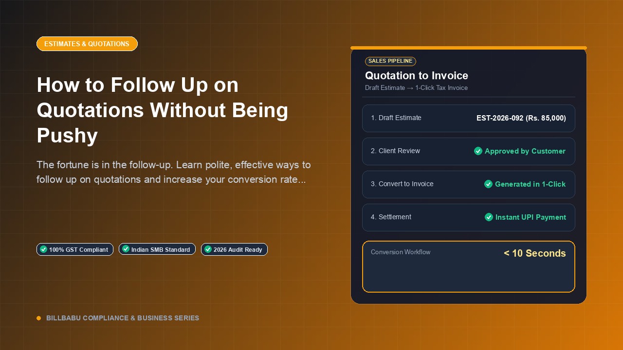 How to Follow Up on Quotations Without Being Pushy