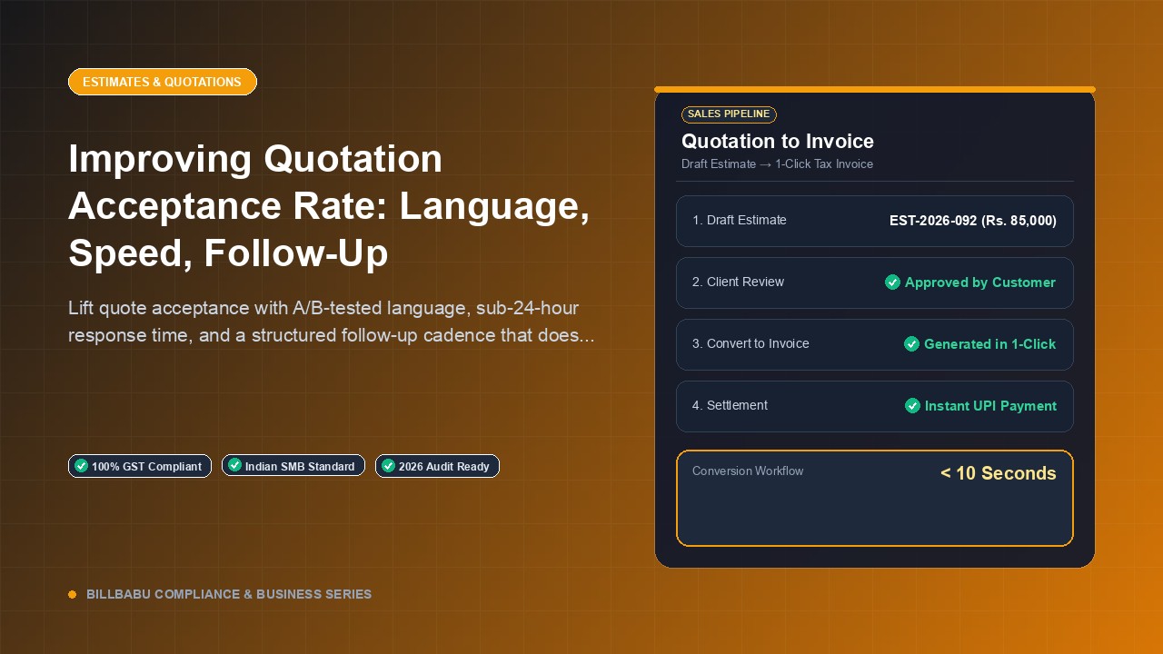 Improving Quotation Acceptance Rate: Language, Speed, Follow-Up