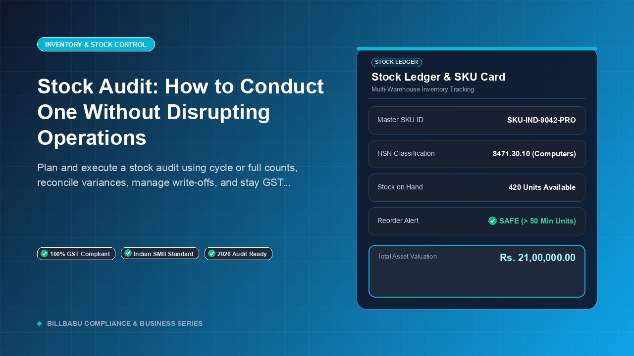 Stock Audit: How to Conduct One Without Disrupting Operations